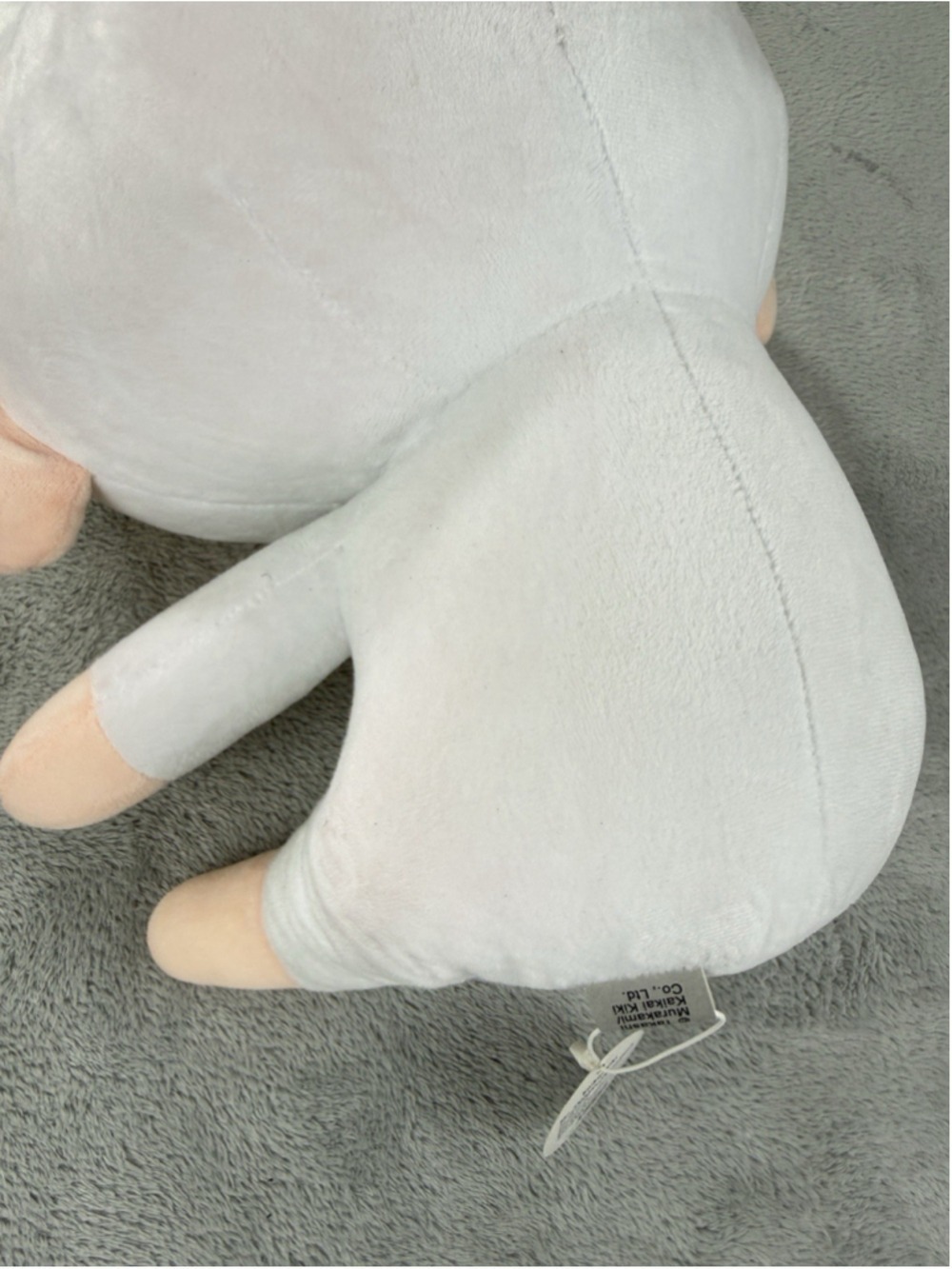 Takashi Murakami Kaikai Kiki Plush Toy Blue Eyes White - Picture 14 of 16